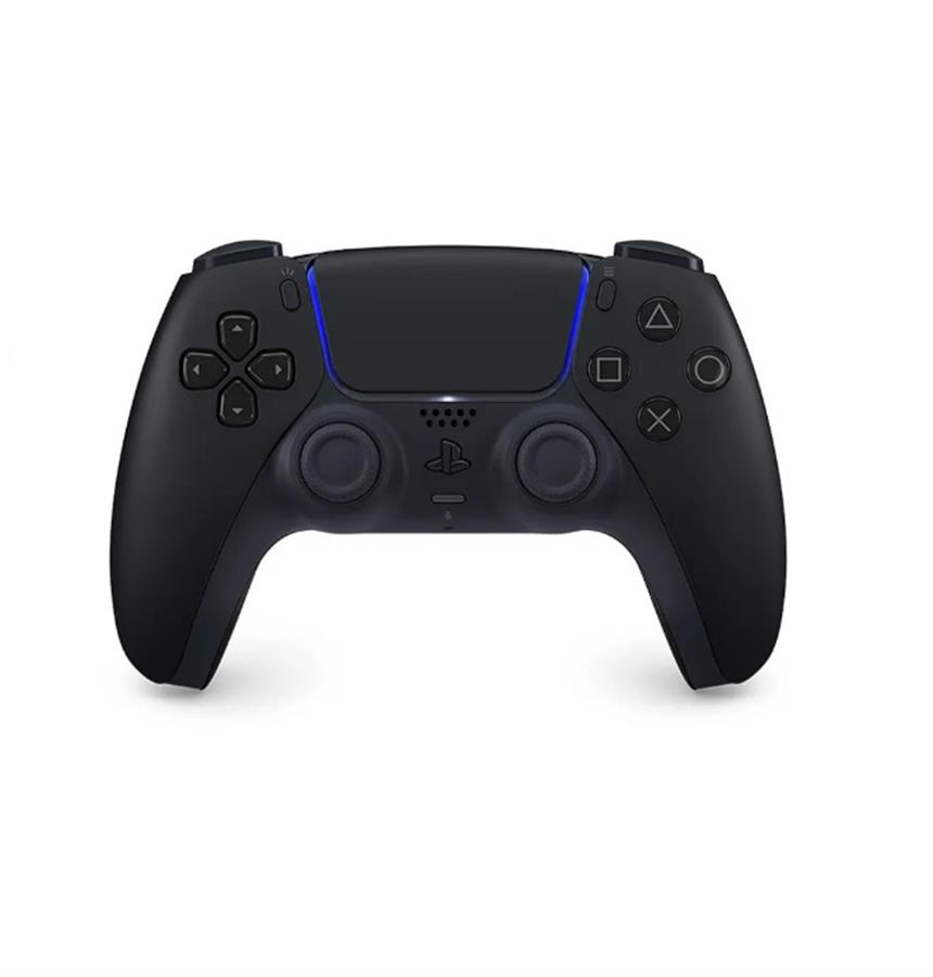 Joystick Sony DualSense para PS5 en color Midnight Black.